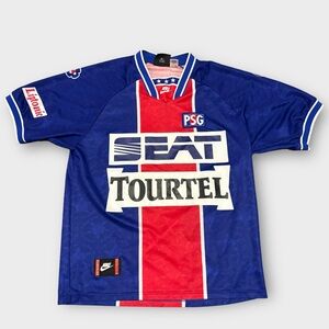Vintage 1994-95 PSG Nike Premier Soccer Jersey